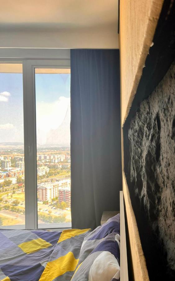 Alfred Sky Smart Apartment 29Th Spa Included Skopje Ngoại thất bức ảnh